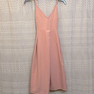 Beautiful Dusty Rose Dress Summer Dress, POCKETS!!
